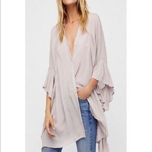 Free People endless summer love is ruffles tunic